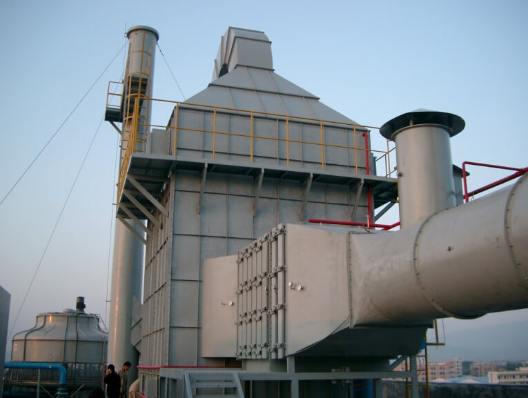 Organic waste gas, fume treatment and recycling equipment
